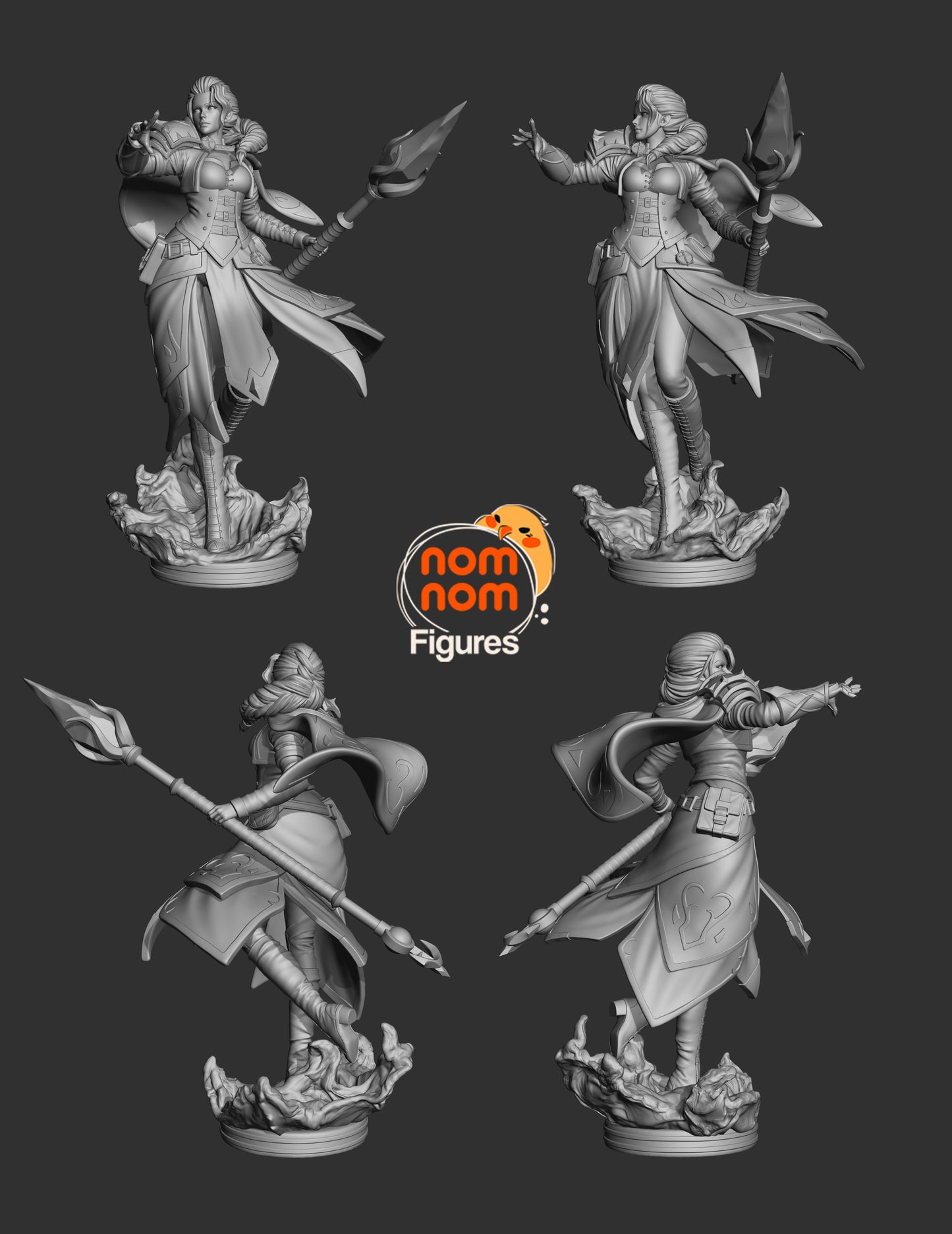 Jaina Proudmoore Statue - World of Warcraft - Collectible Garage Kit