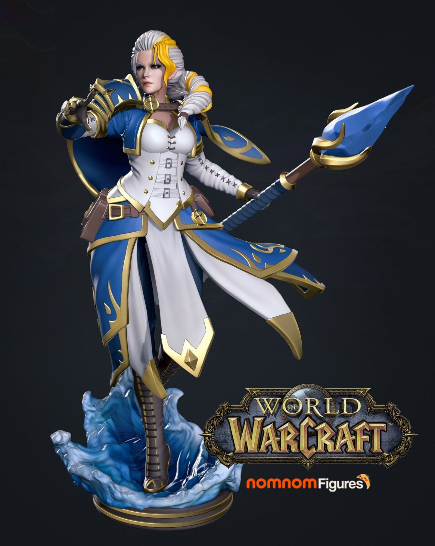 Jaina Proudmoore Statue - World of Warcraft - Collectible Garage Kit