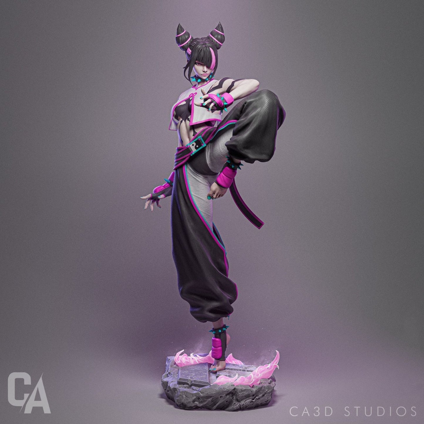 Juri Statue - Street Fighter - Collectible Garage Kit