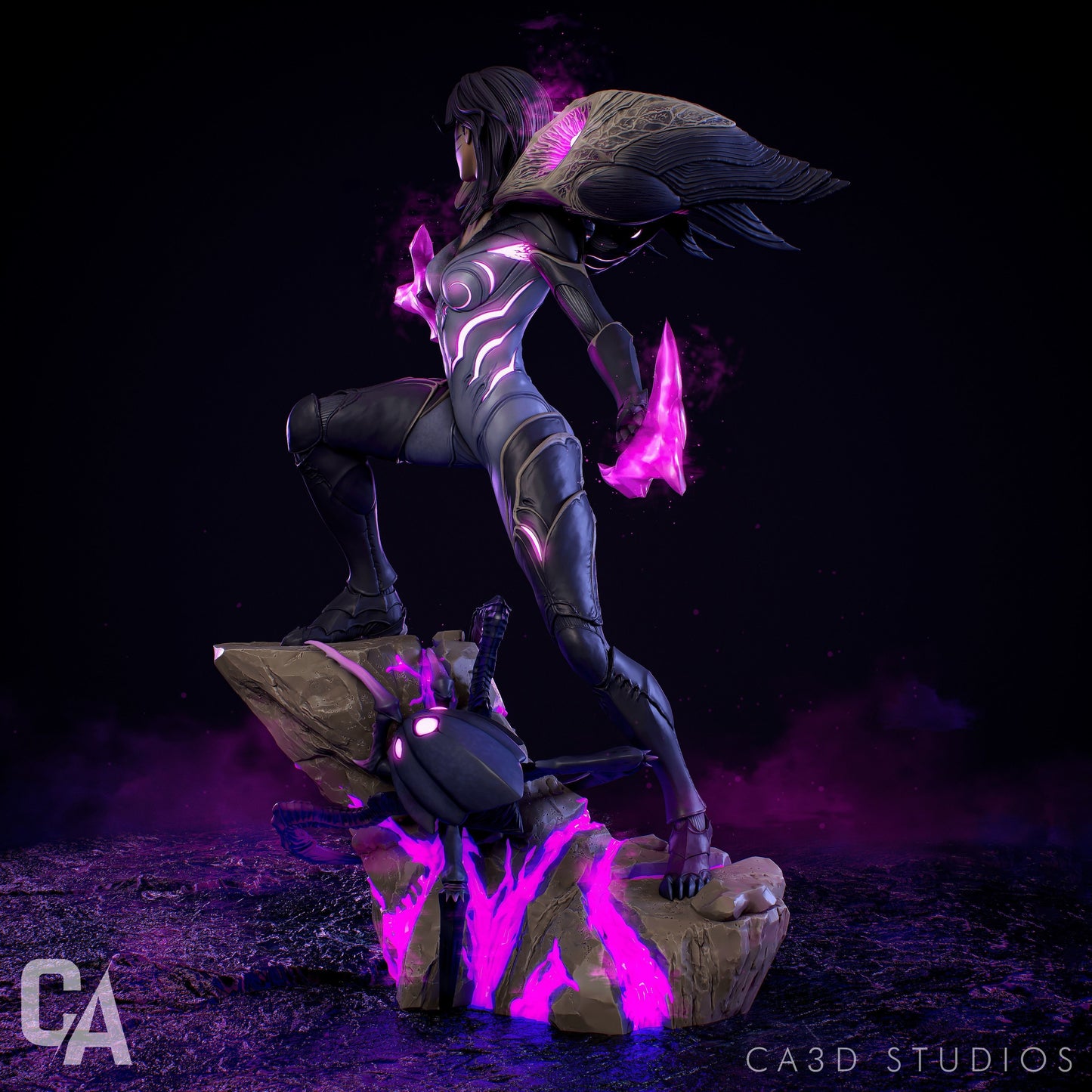 Kai'Sa Statue - League of Legends - Collectible Garage Kit