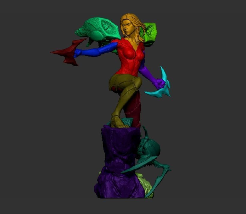 Kai'Sa Statue - League of Legends - Collectible Garage Kit