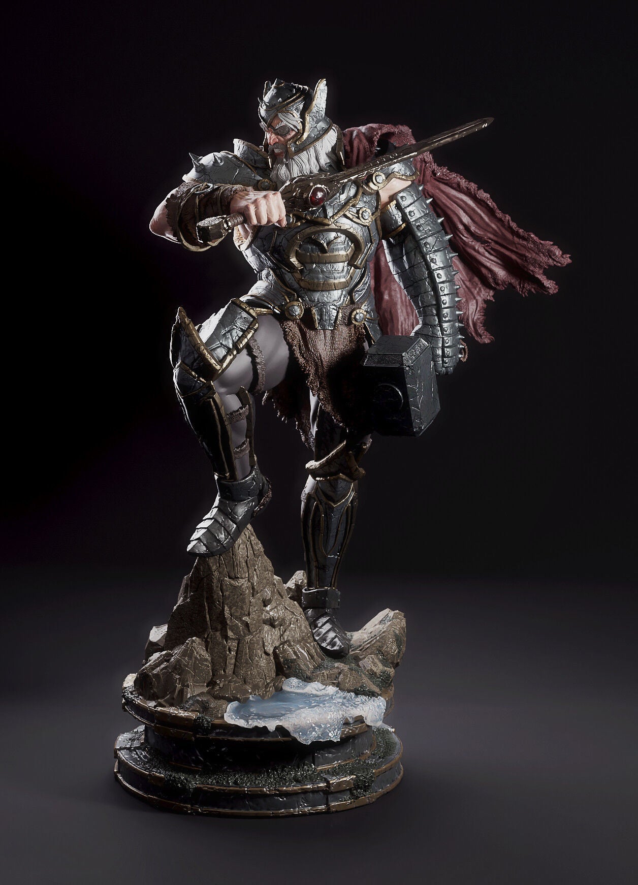 King Thor Statue - Marvel - Collectible Garage Kit