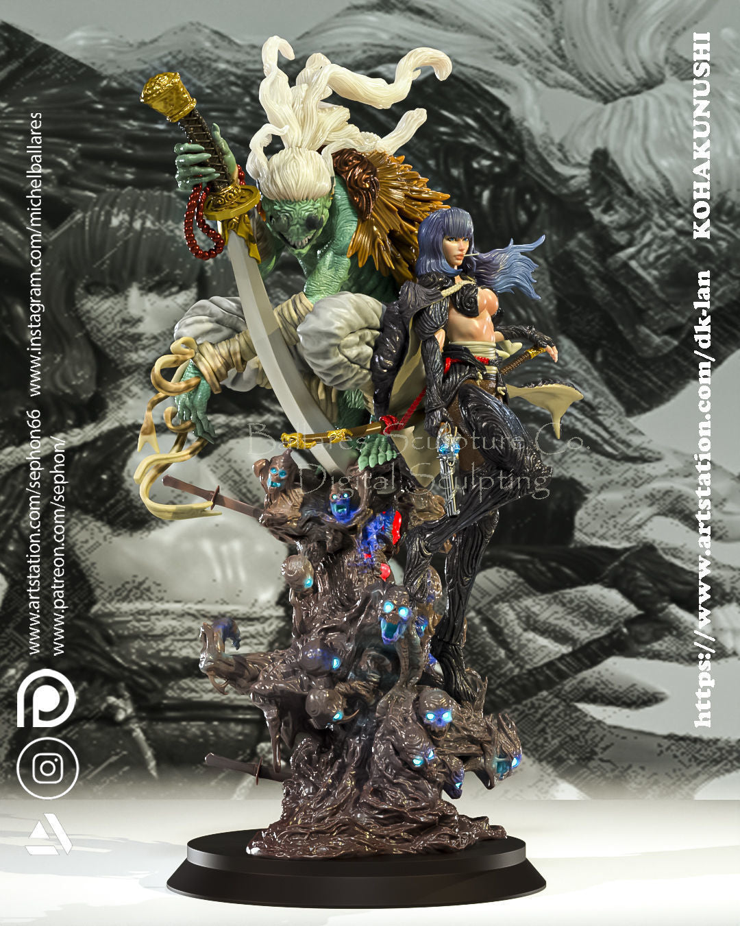 Kohakunushi S Statue - Fantasy - Collectible Garage Kit