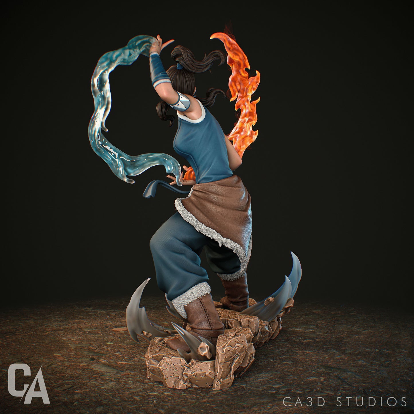 Korra Statue - Avatar - Collectible Garage Kit