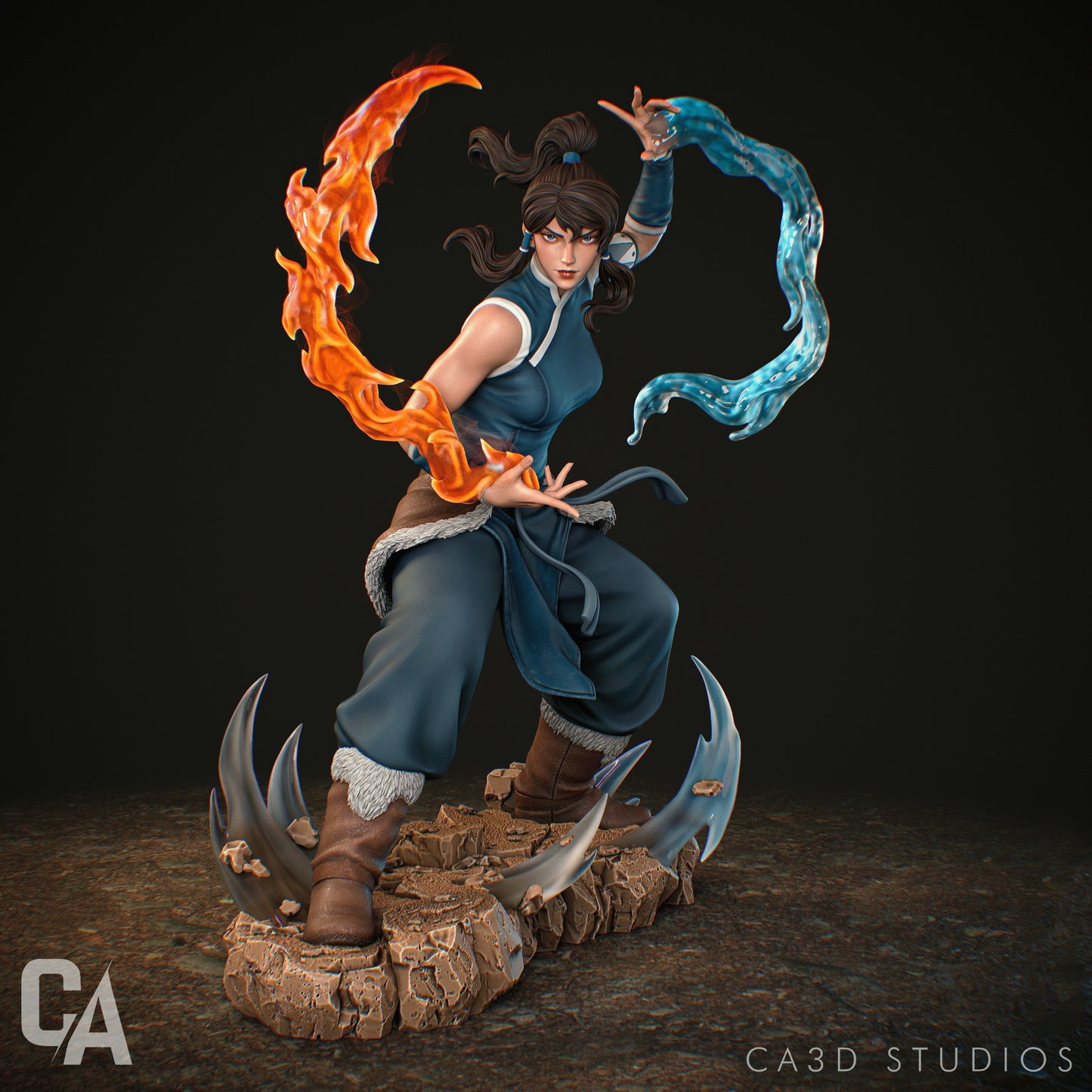 Korra Statue - Avatar - Collectible Garage Kit