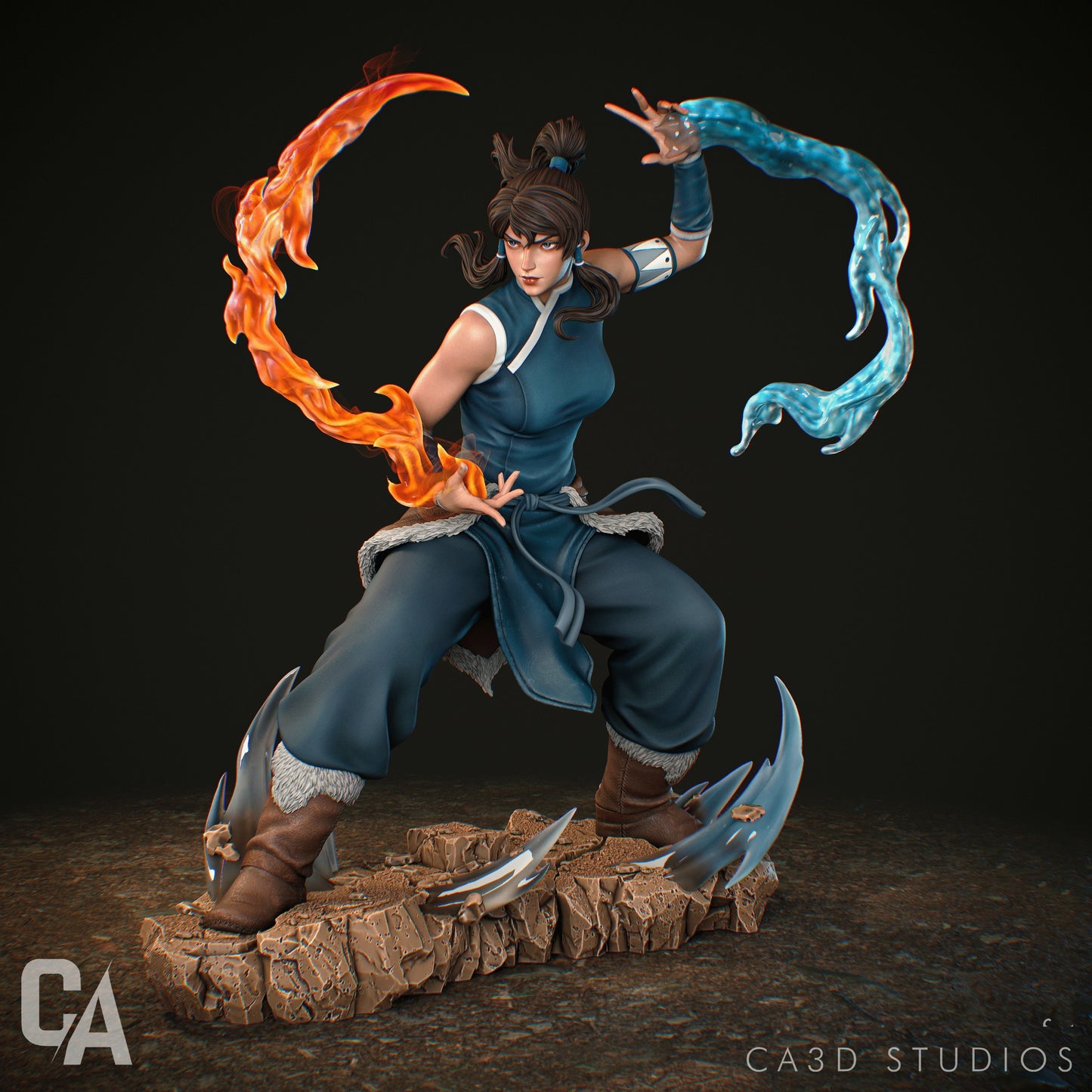 Korra Statue - Avatar - Collectible Garage Kit