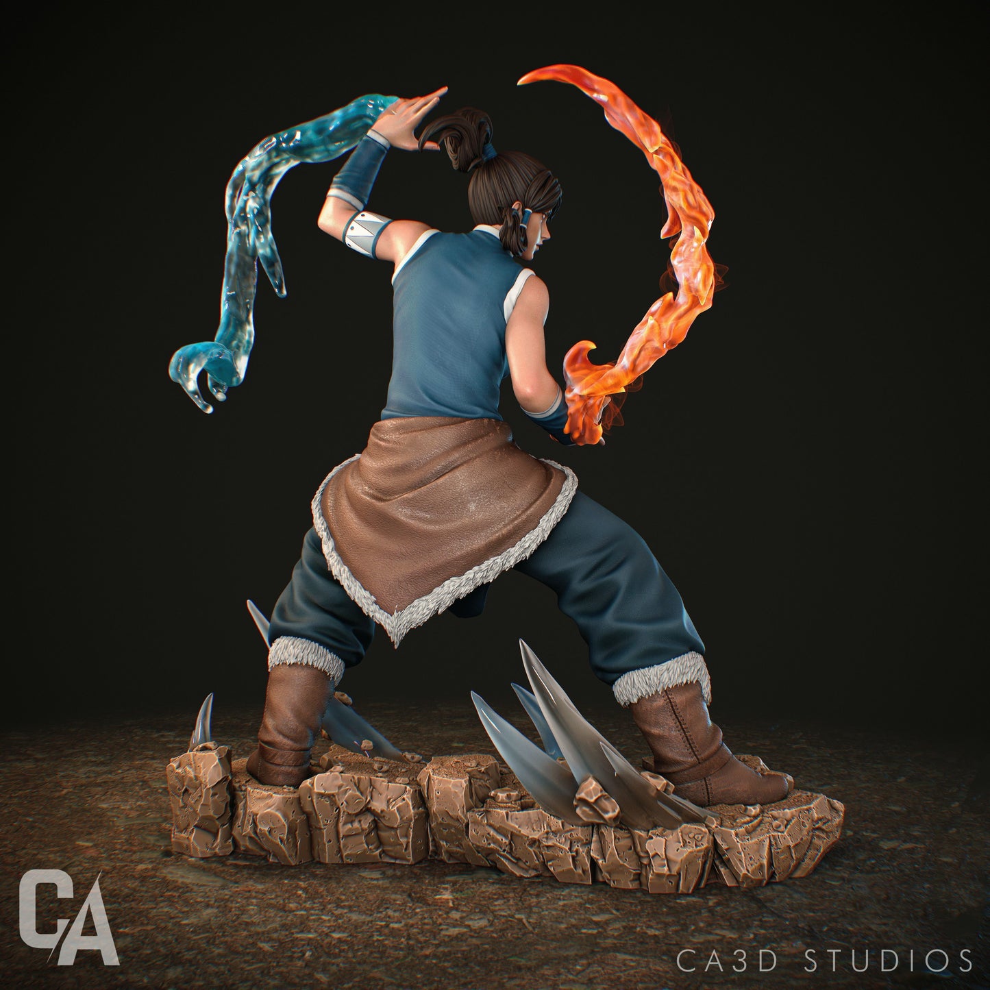 Korra Statue - Avatar - Collectible Garage Kit