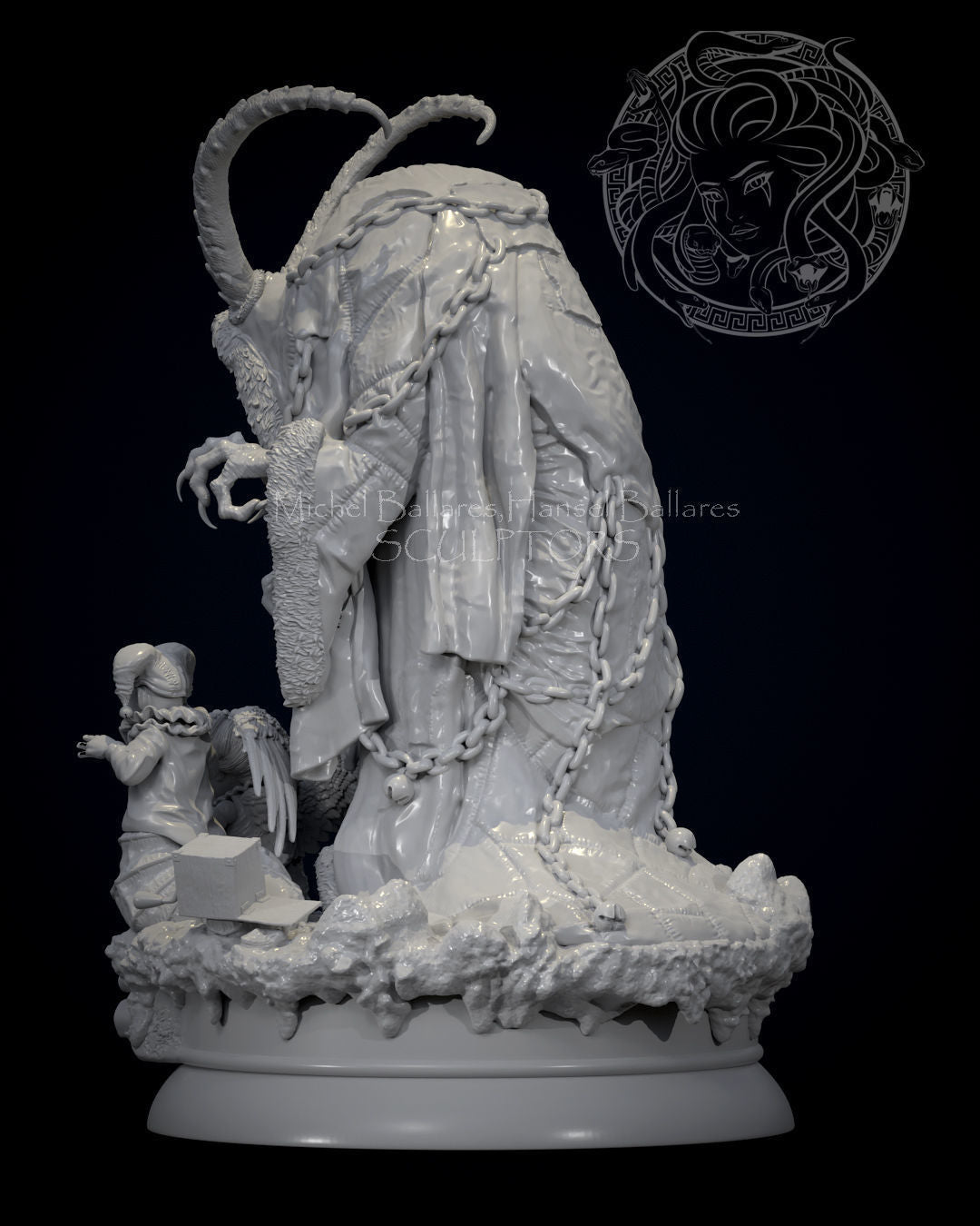 Krampus Statue - Holiday Horror - Collectible Garage Kit