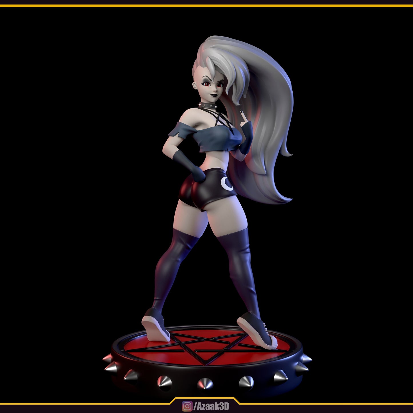 Loona Statue - Helluva Boss - Collectible Garage Kit