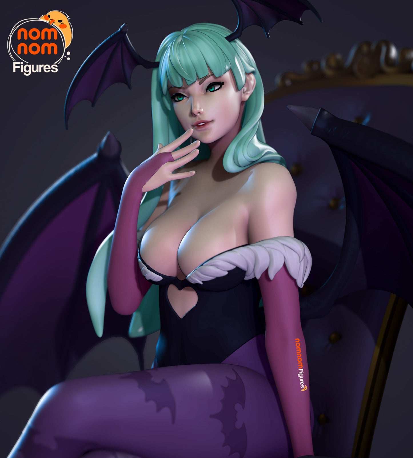 Morrigan Aensland Statue - Darkstalkers - Collectible Garage Kit