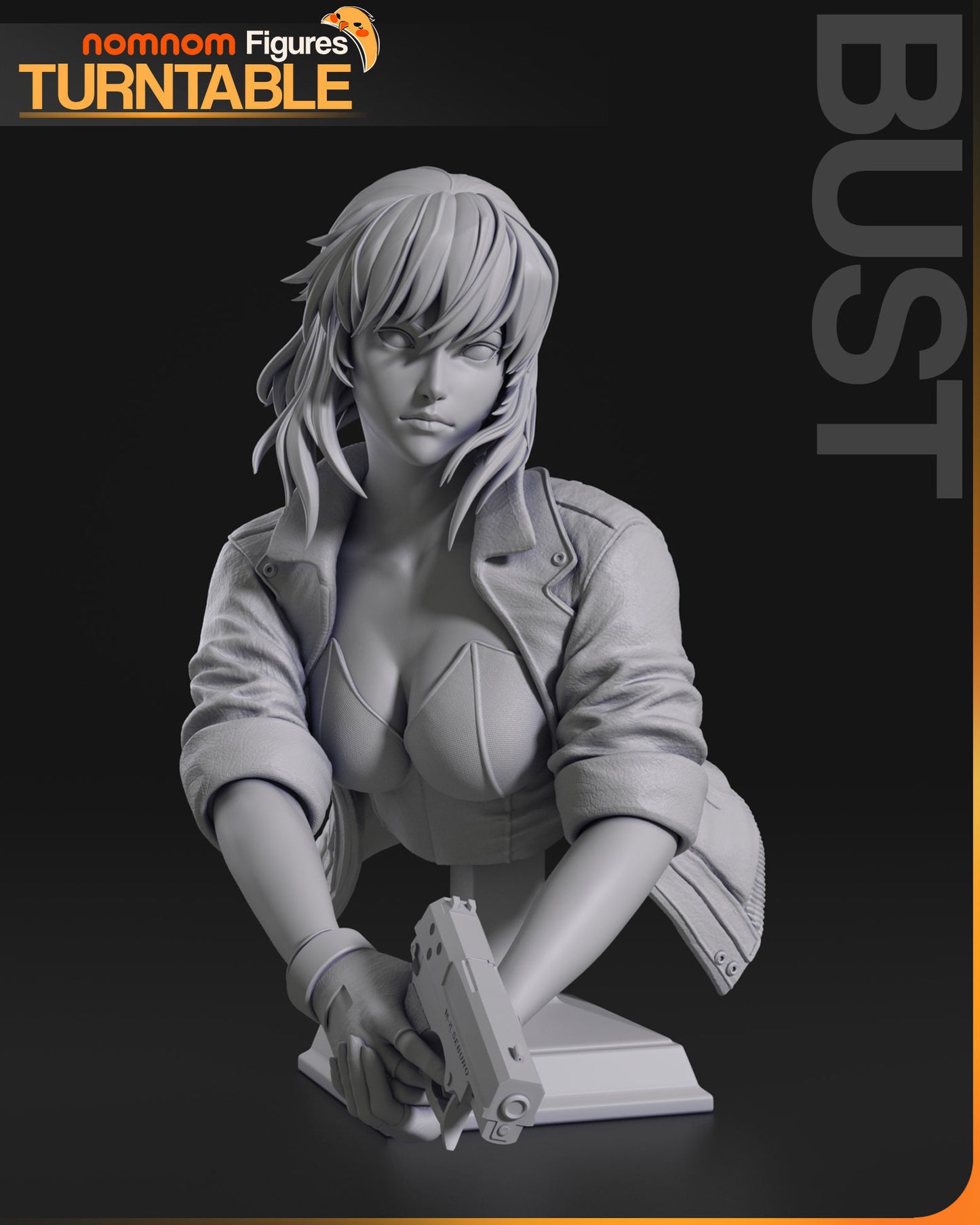 Motoko Kusanagi Statue - Ghost in the Shell - Collectible Garage Kit