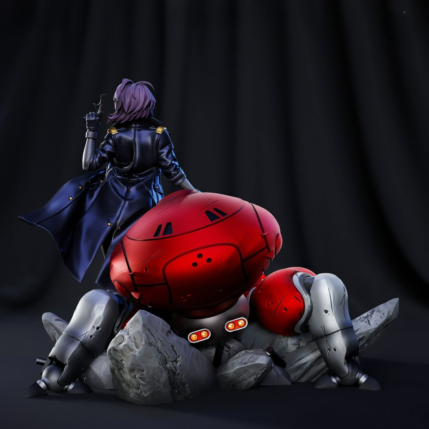 Motoko Kusanagi - Ghost in the Shell - Collectible Garage Kit
