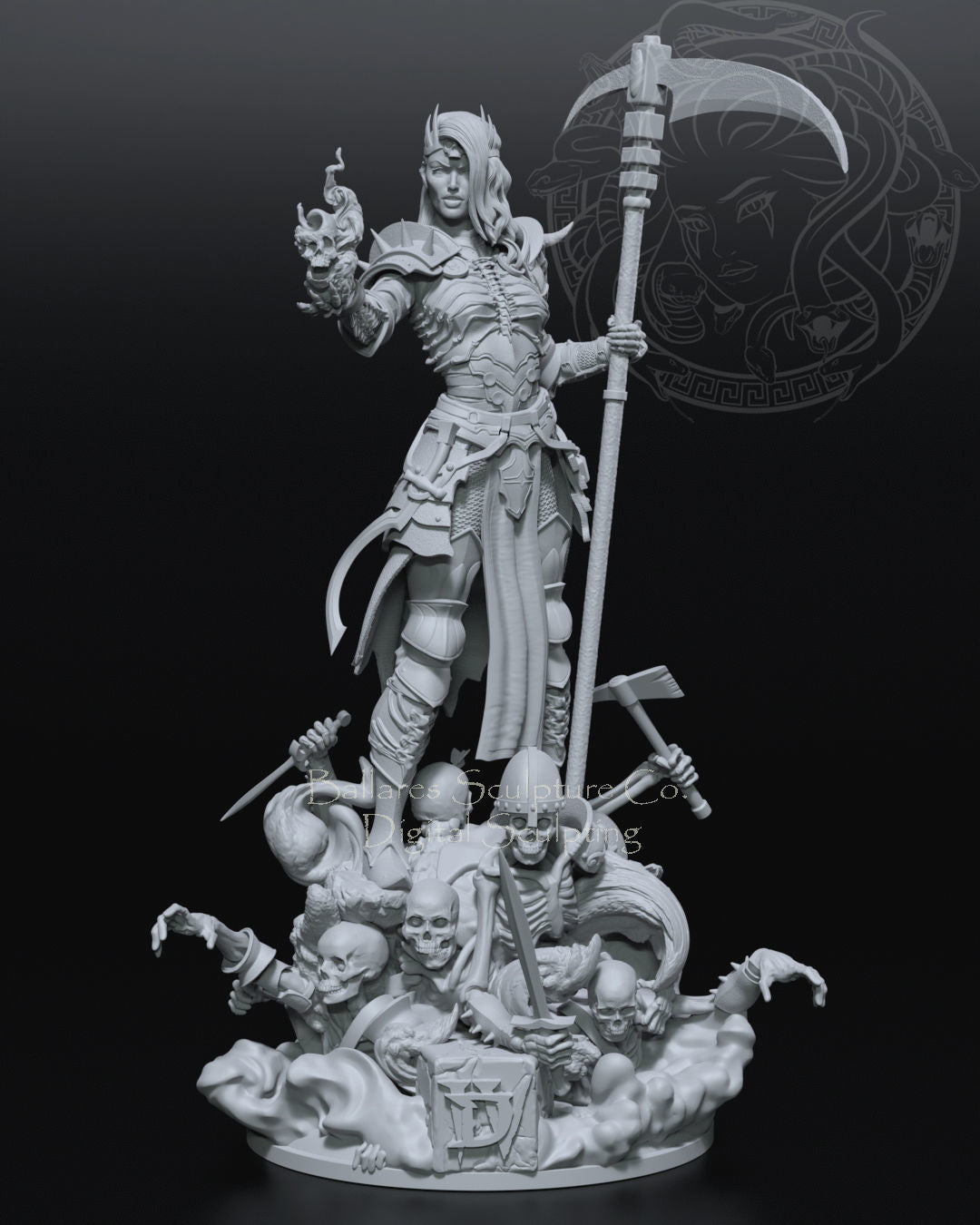 Necromancer Statue - Diablo - Collectible Garage Kit