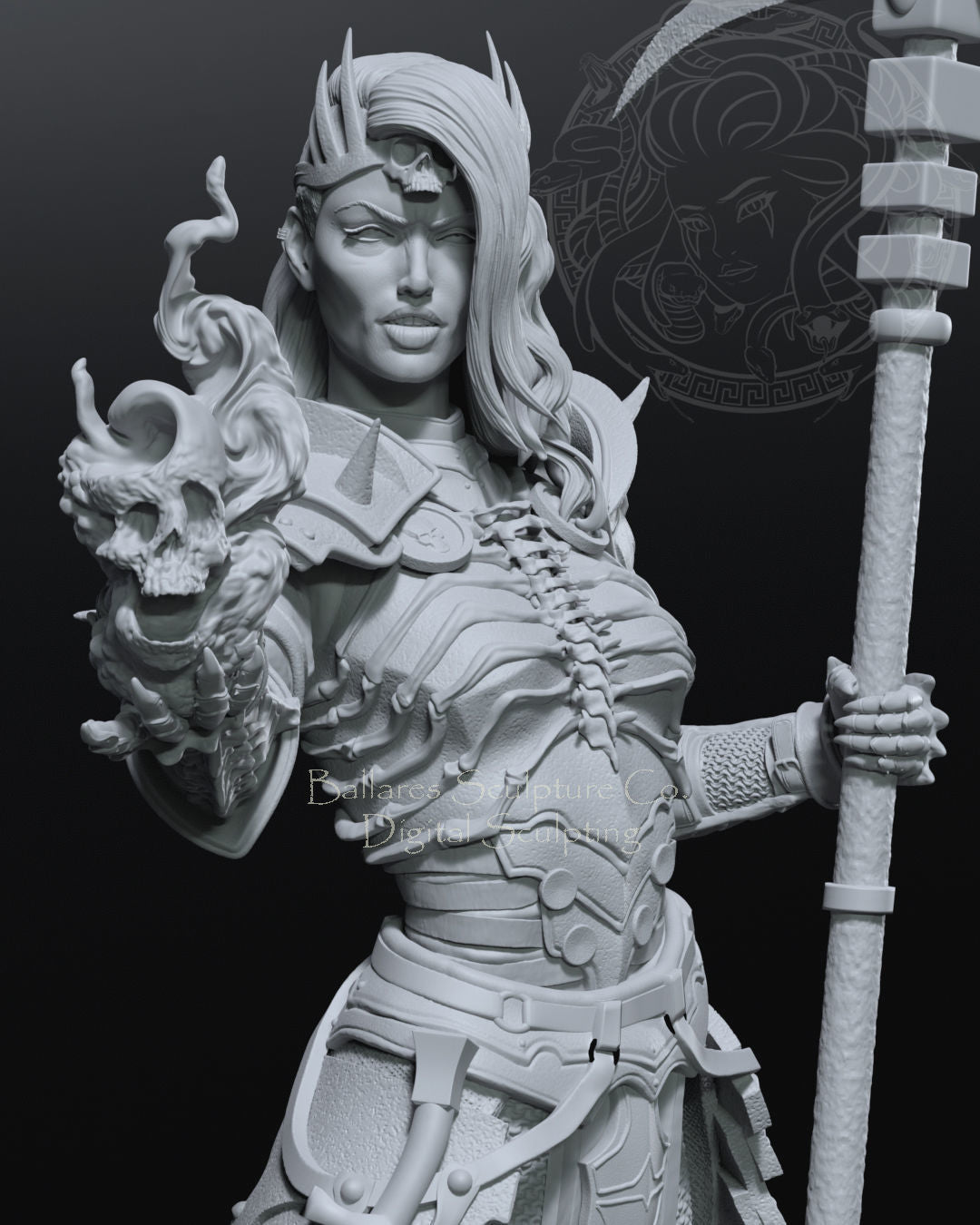 Necromancer Statue - Diablo - Collectible Garage Kit