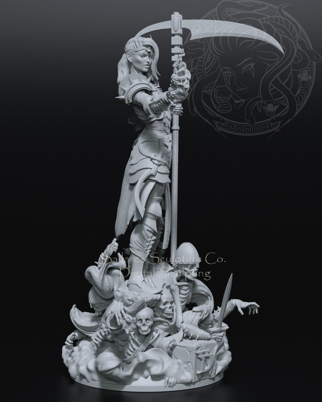 Necromancer Statue - Diablo - Collectible Garage Kit