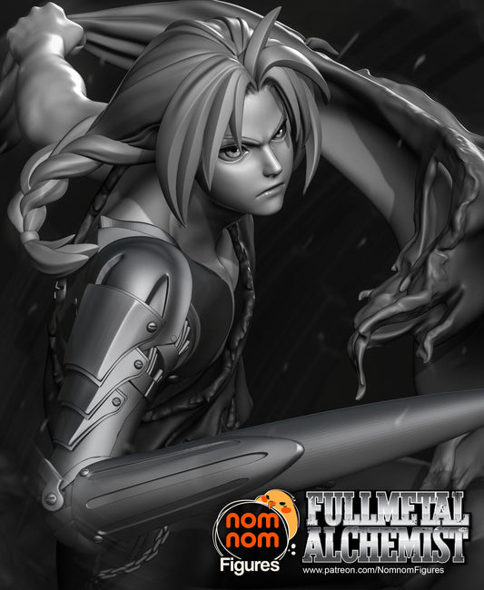 Edward Elric Statue - Fullmetal Alchemist - Collectible Garage Kit