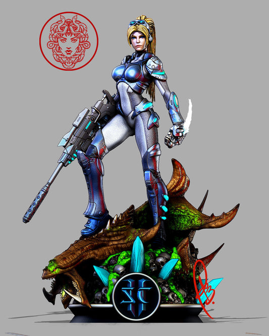 Nova Statue - Starcraft - Collectible Garage Kit