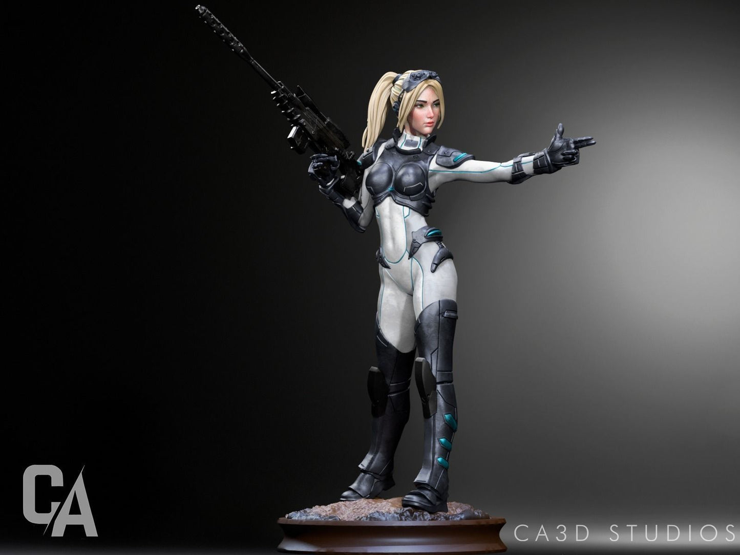 Nova Statue - StarCraft - Collectible Garage Kit