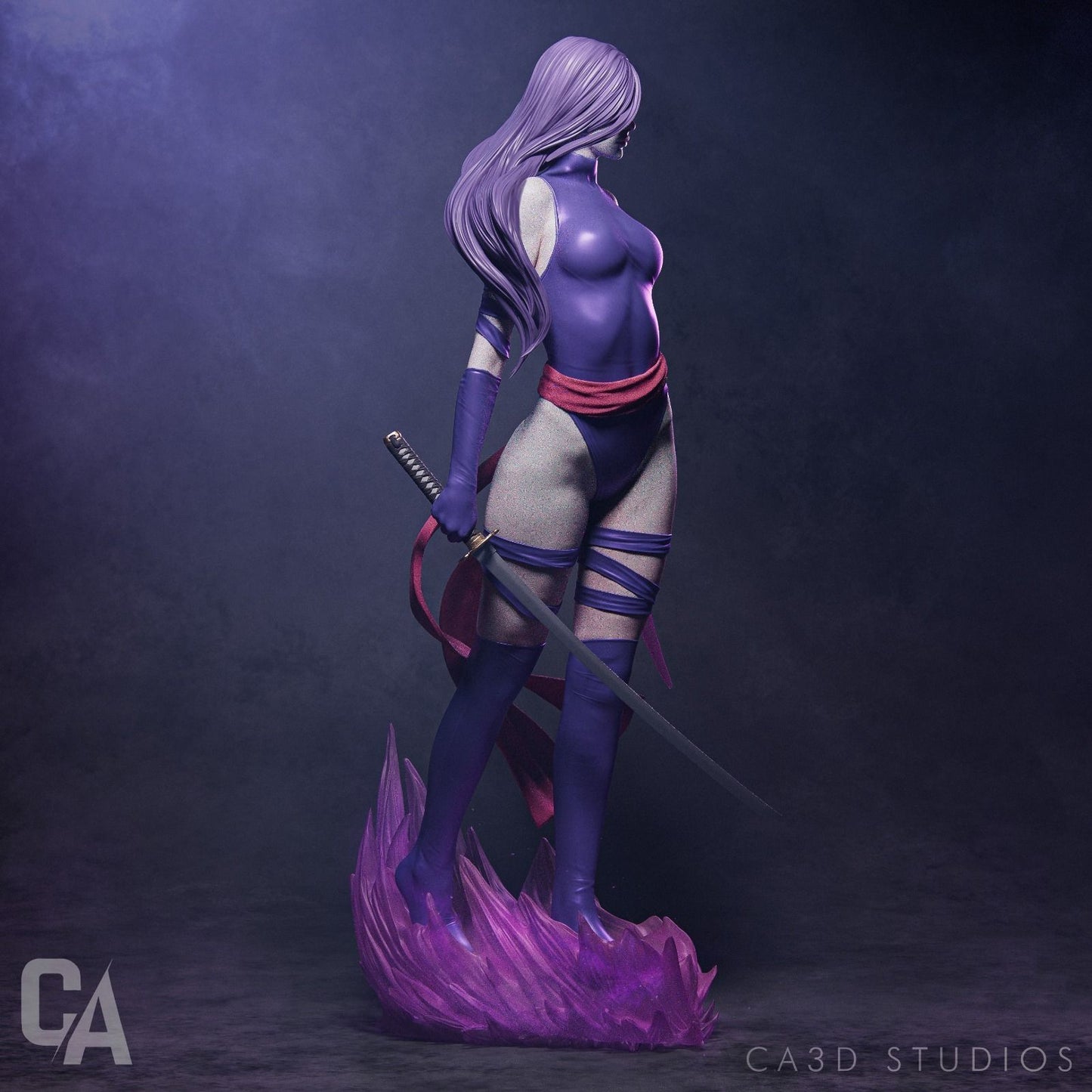 Psylocke Statue - Marvel - Collectible Garage Kit