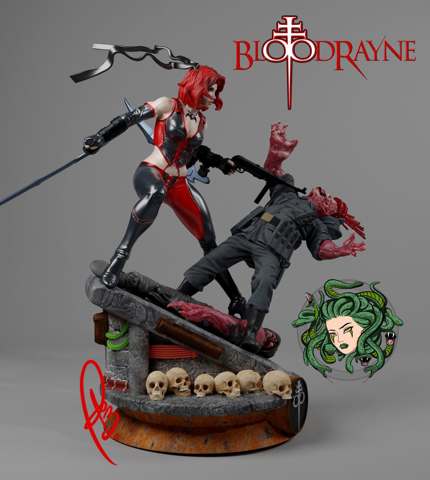 Rayne Statue - BloodRayne - Collectible Garage Kit