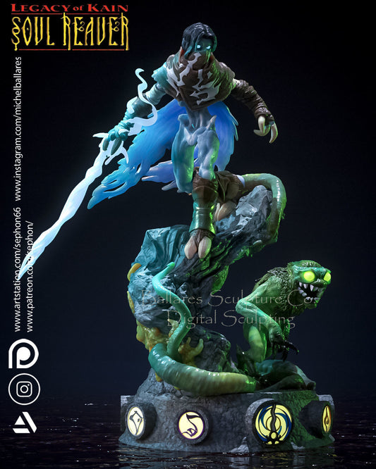 Raziel Statue - Legacy of Kain - Collectible Garage Kit