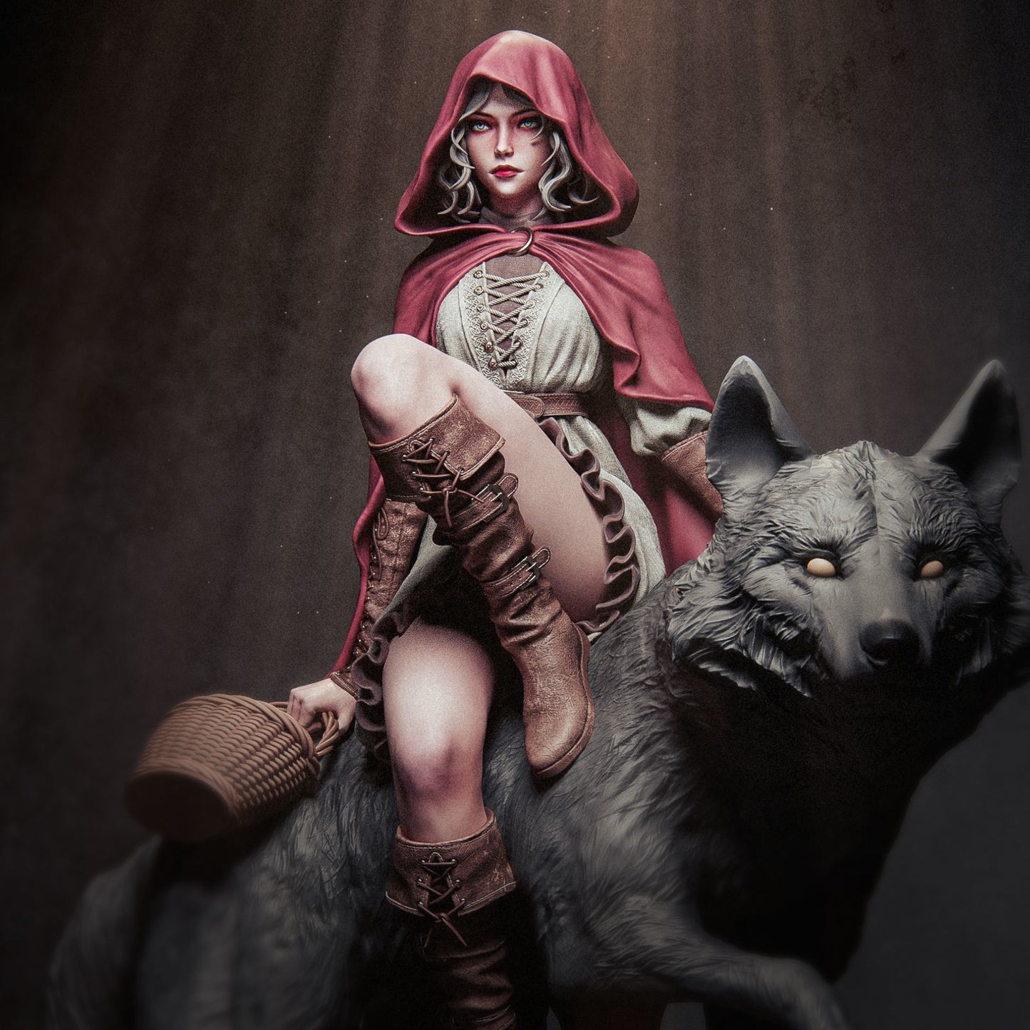 Red Riding Hood Statue - Collectible Garage Kit