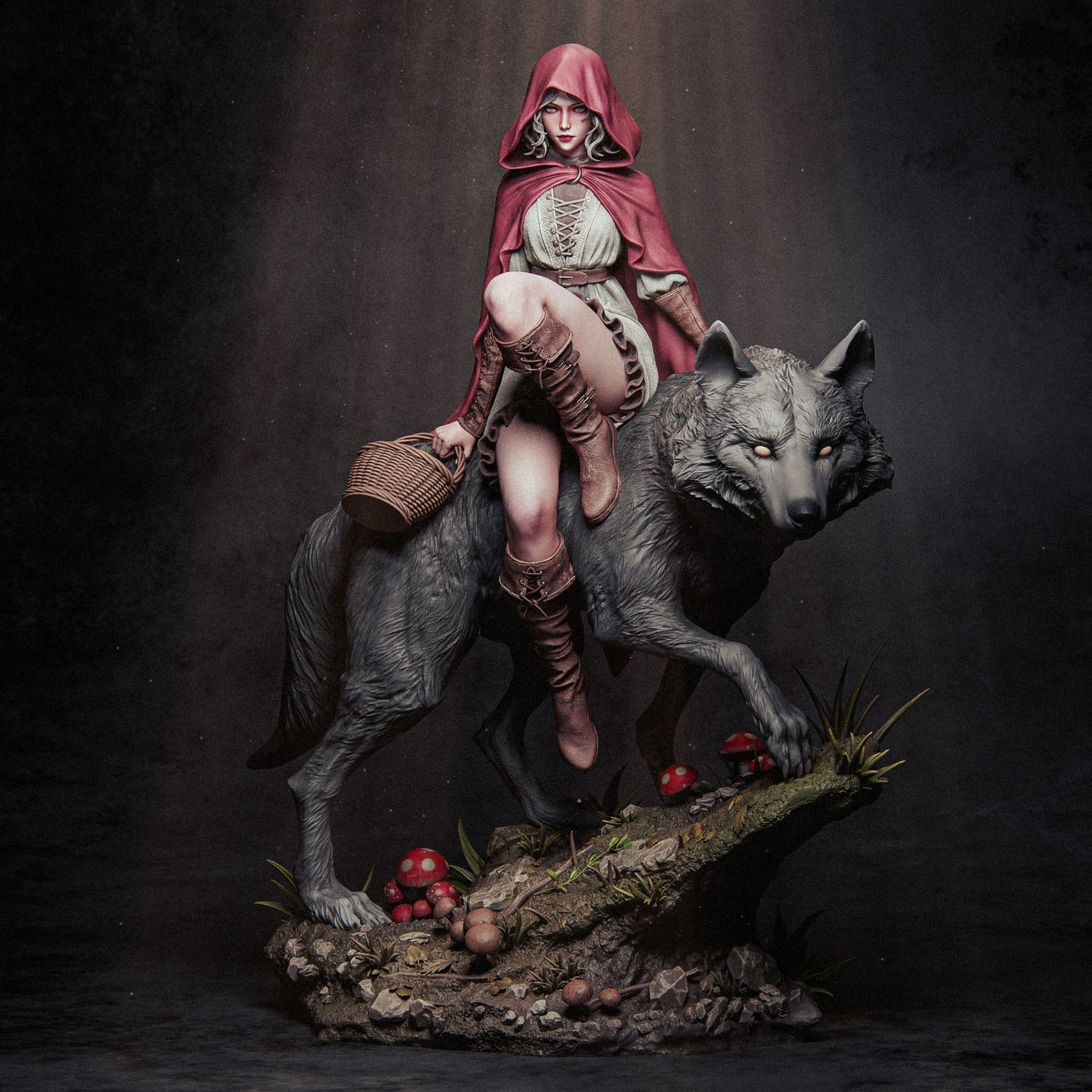 Red Riding Hood Statue - Collectible Garage Kit