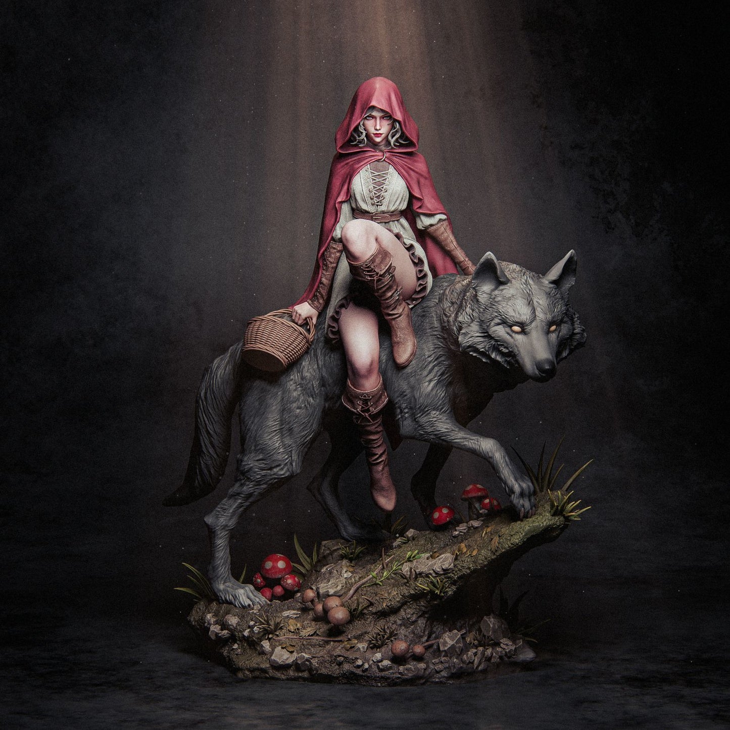 Red Riding Hood Statue - Collectible Garage Kit