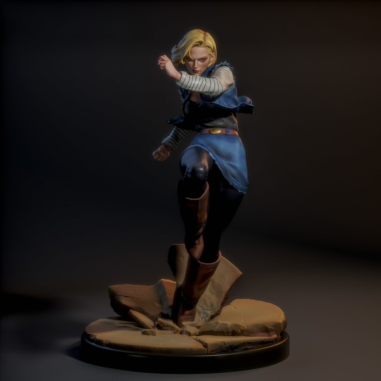 Android 18 Statue - Dragon Ball - Collectible Garage Kit