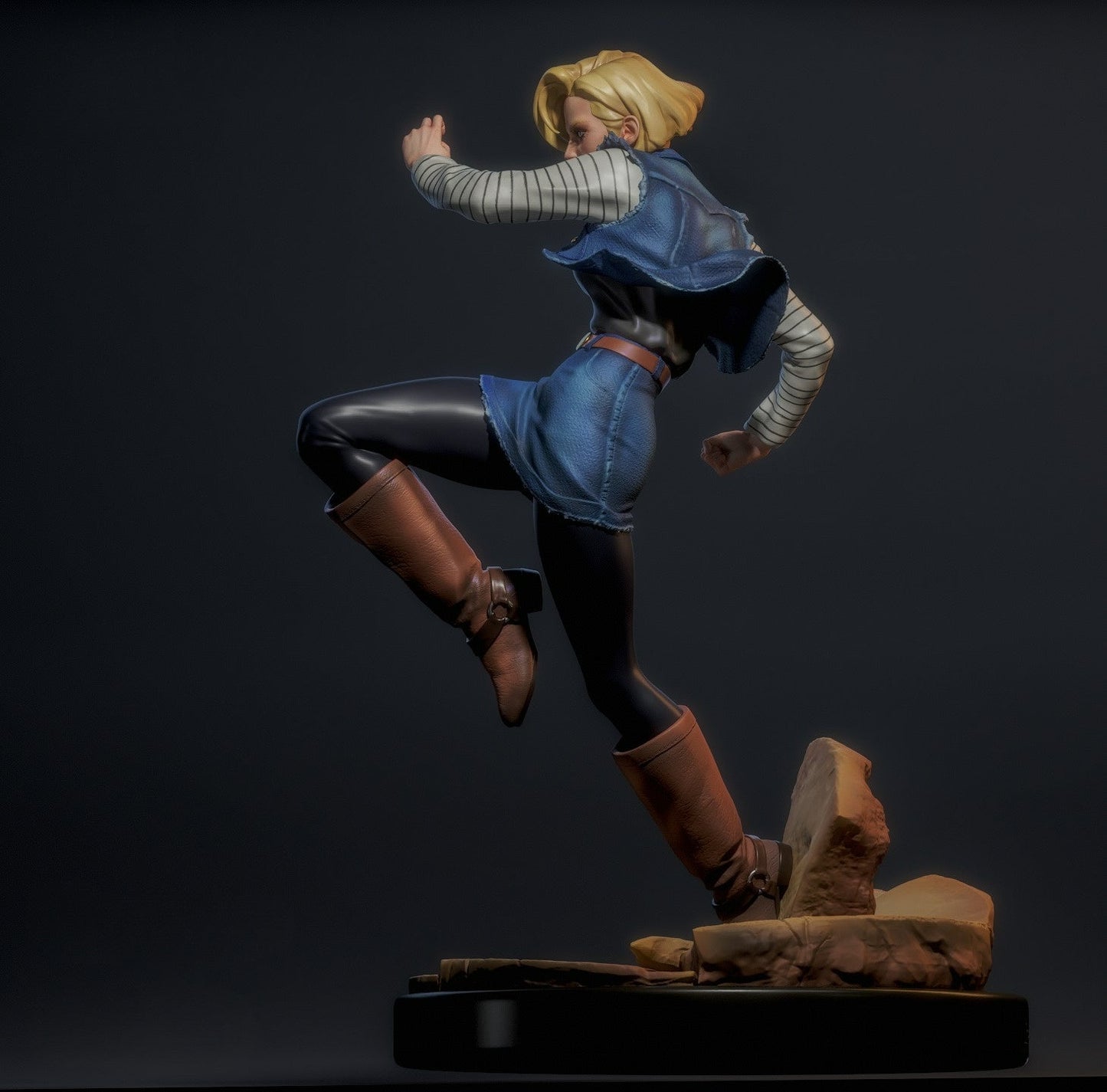 Android 18 Statue - Dragon Ball - Collectible Garage Kit