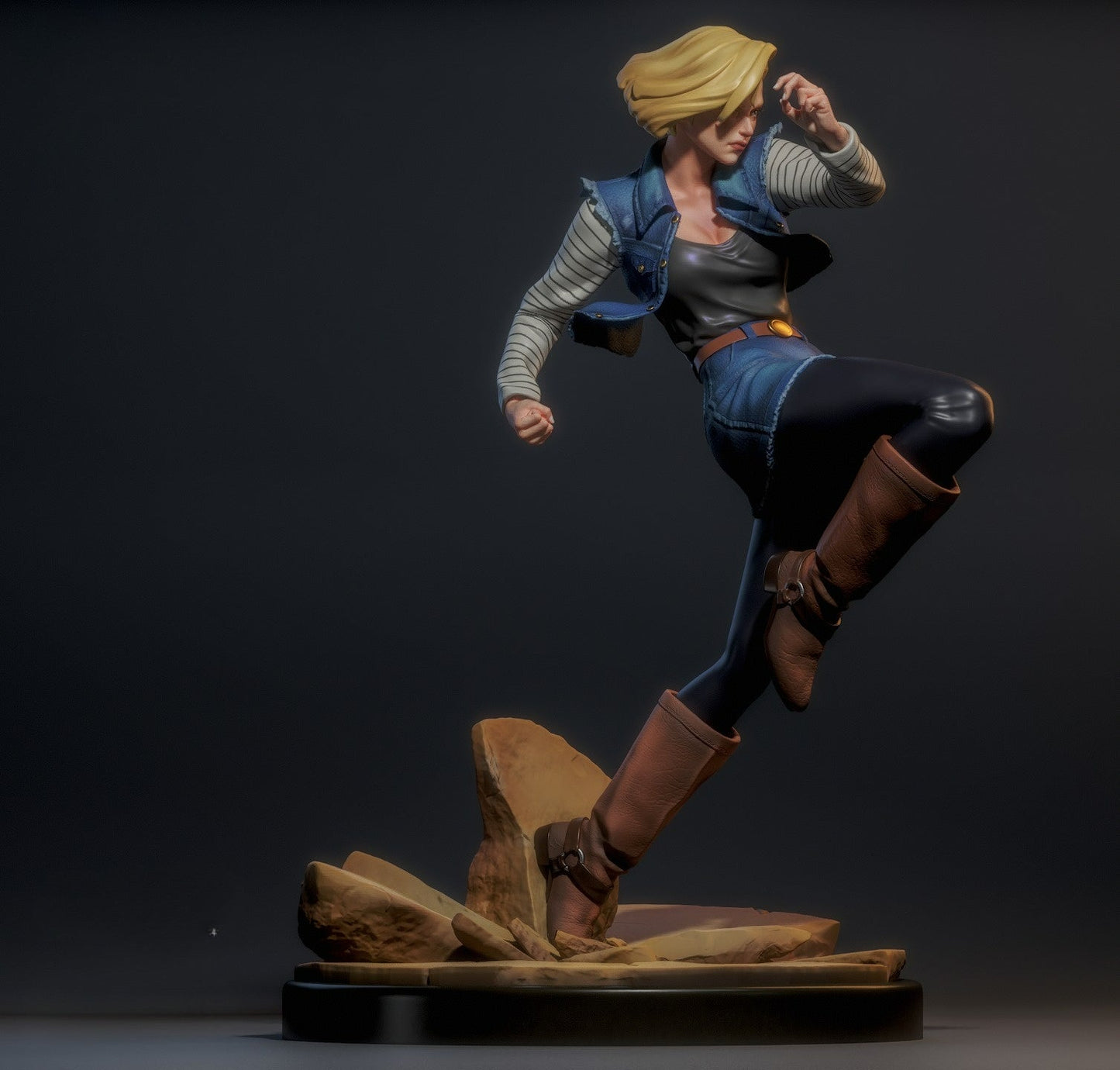 Android 18 Statue - Dragon Ball - Collectible Garage Kit