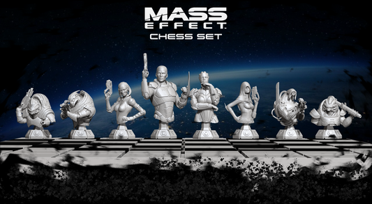 Mass Effect Inspired Chess Set