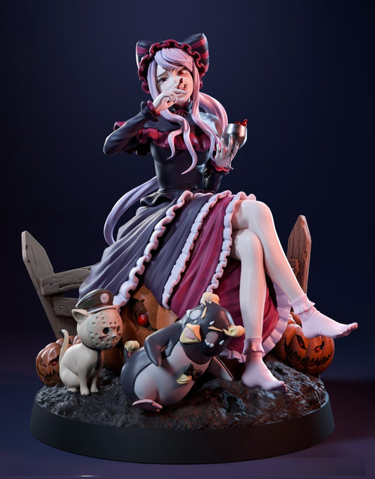 Shalltear Bloodfallen Statue - Overlord - Collectible Garage Kit