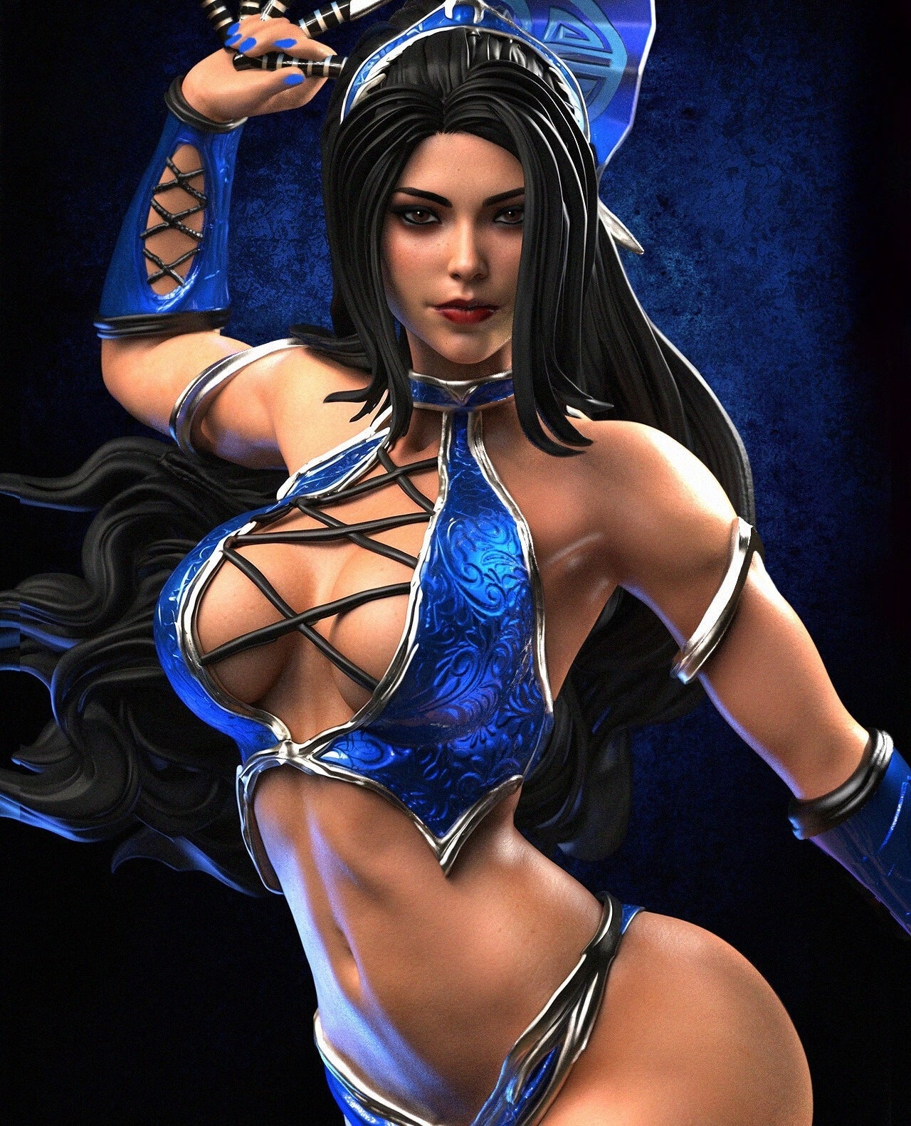 Kitana Statue - Mortal Kombat - Collectible Garage Kit