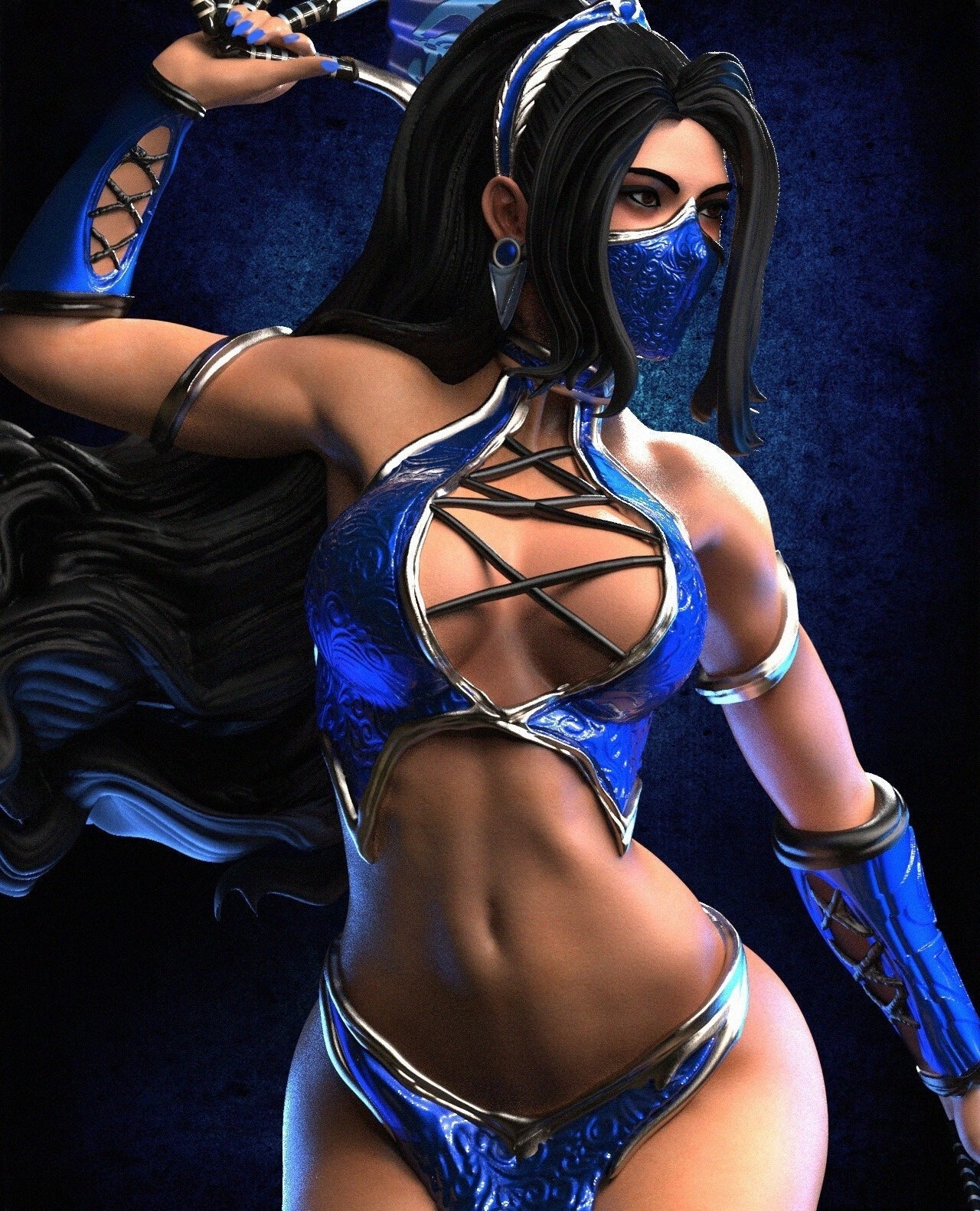 Kitana Statue - Mortal Kombat - Collectible Garage Kit