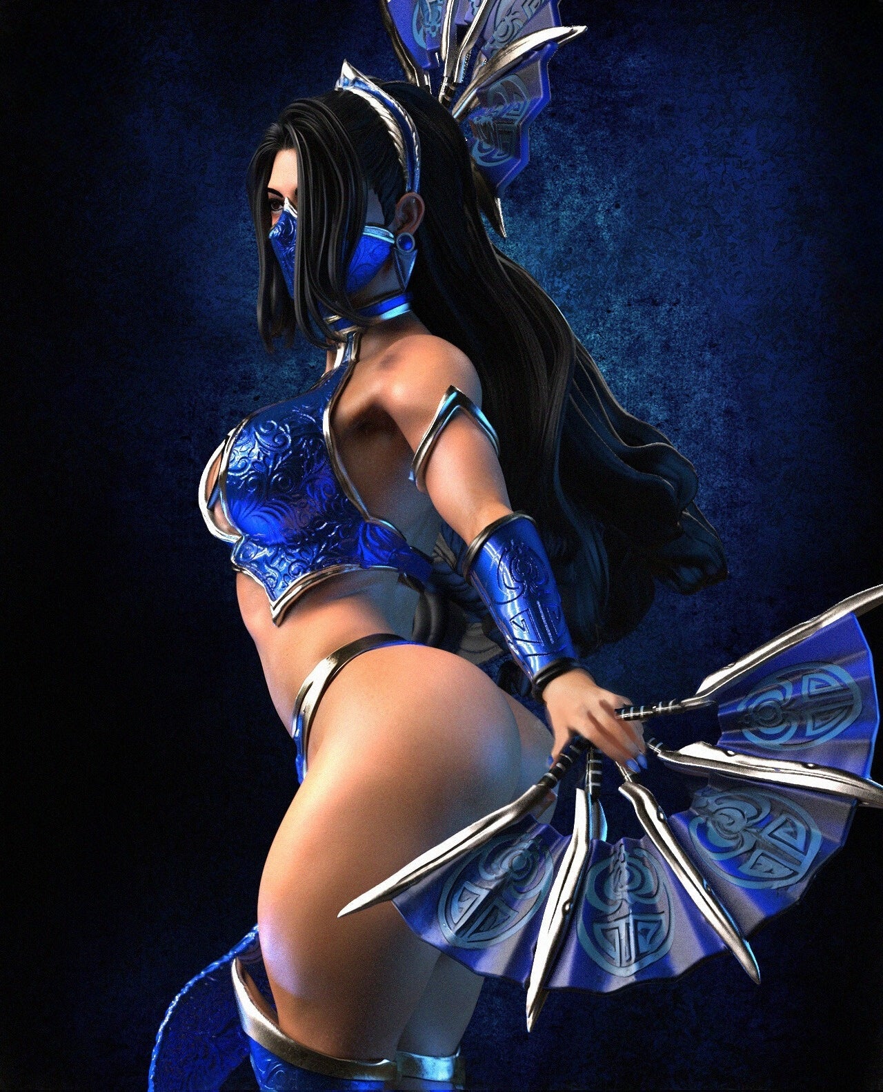 Kitana Statue - Mortal Kombat - Collectible Garage Kit