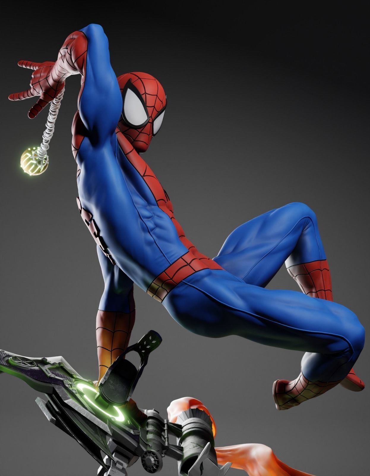 Spider-Man Statue - Marvel - Collectible Garage Kit