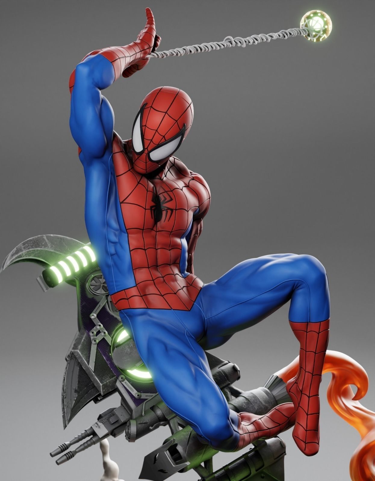 Spider-Man Statue - Marvel - Collectible Garage Kit