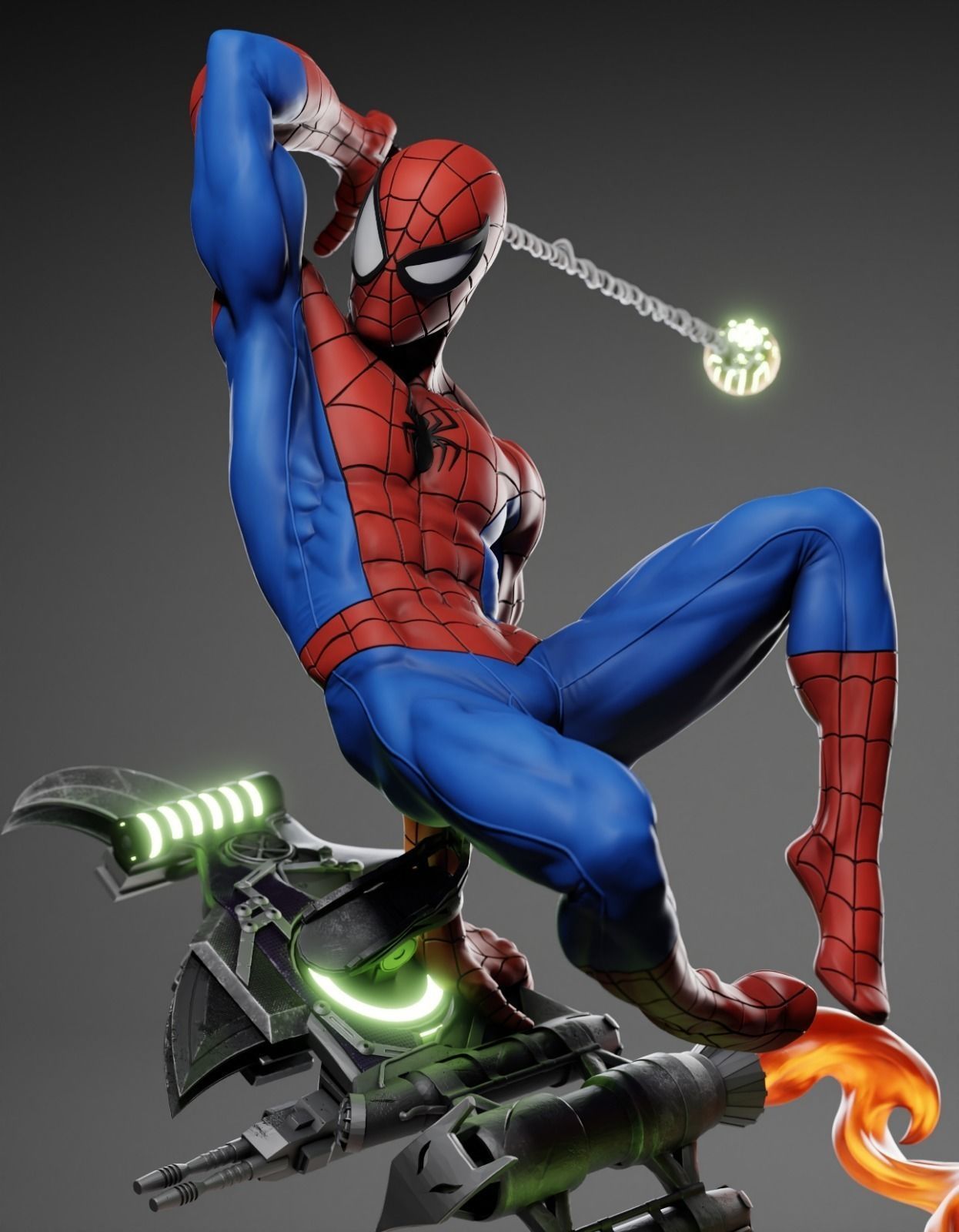 Spider-Man Statue - Marvel - Collectible Garage Kit