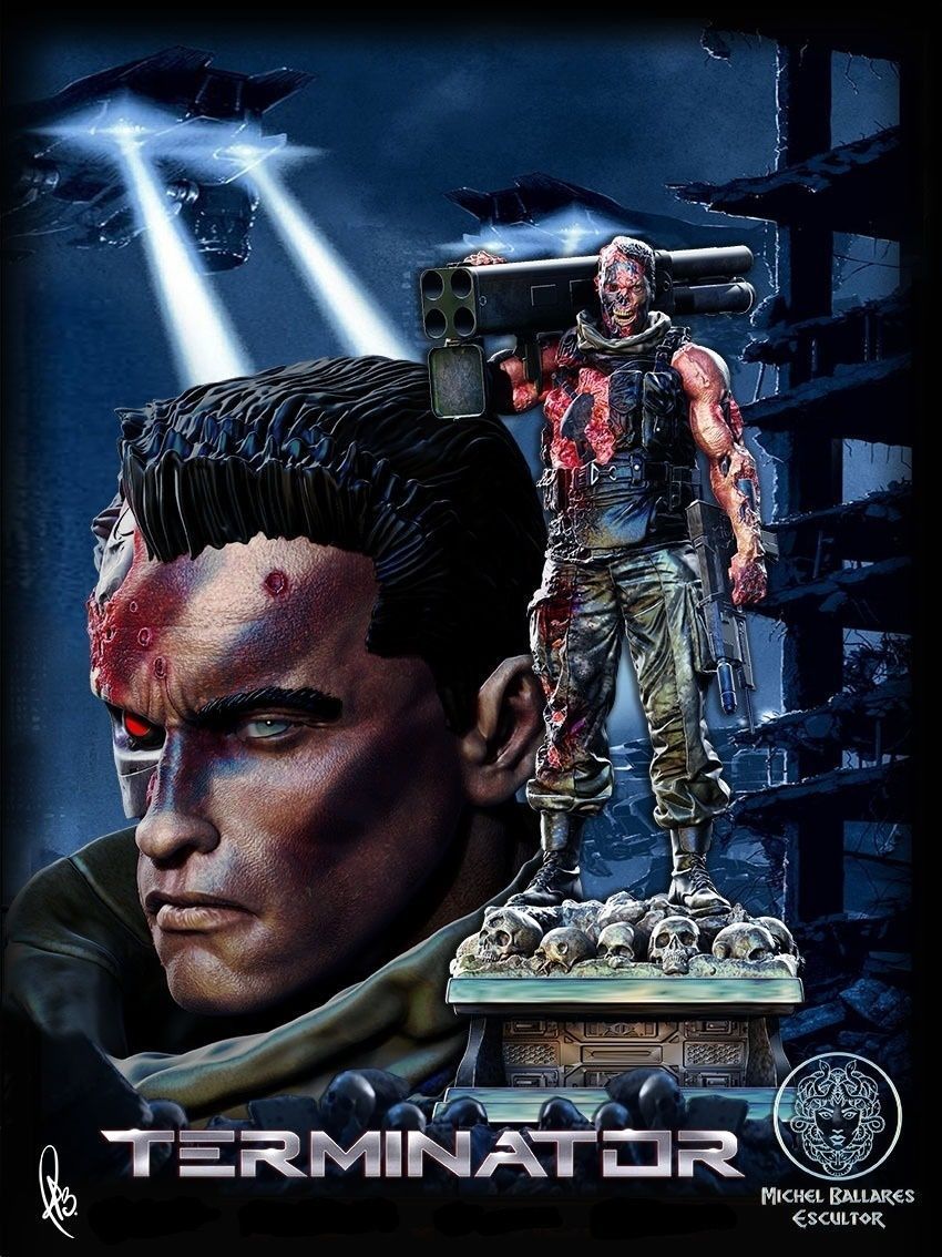 Terminator Statue - Terminator Series - Collectible Garage Kit