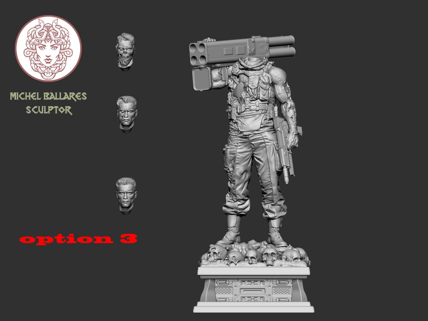 Terminator Statue - Terminator Series - Collectible Garage Kit