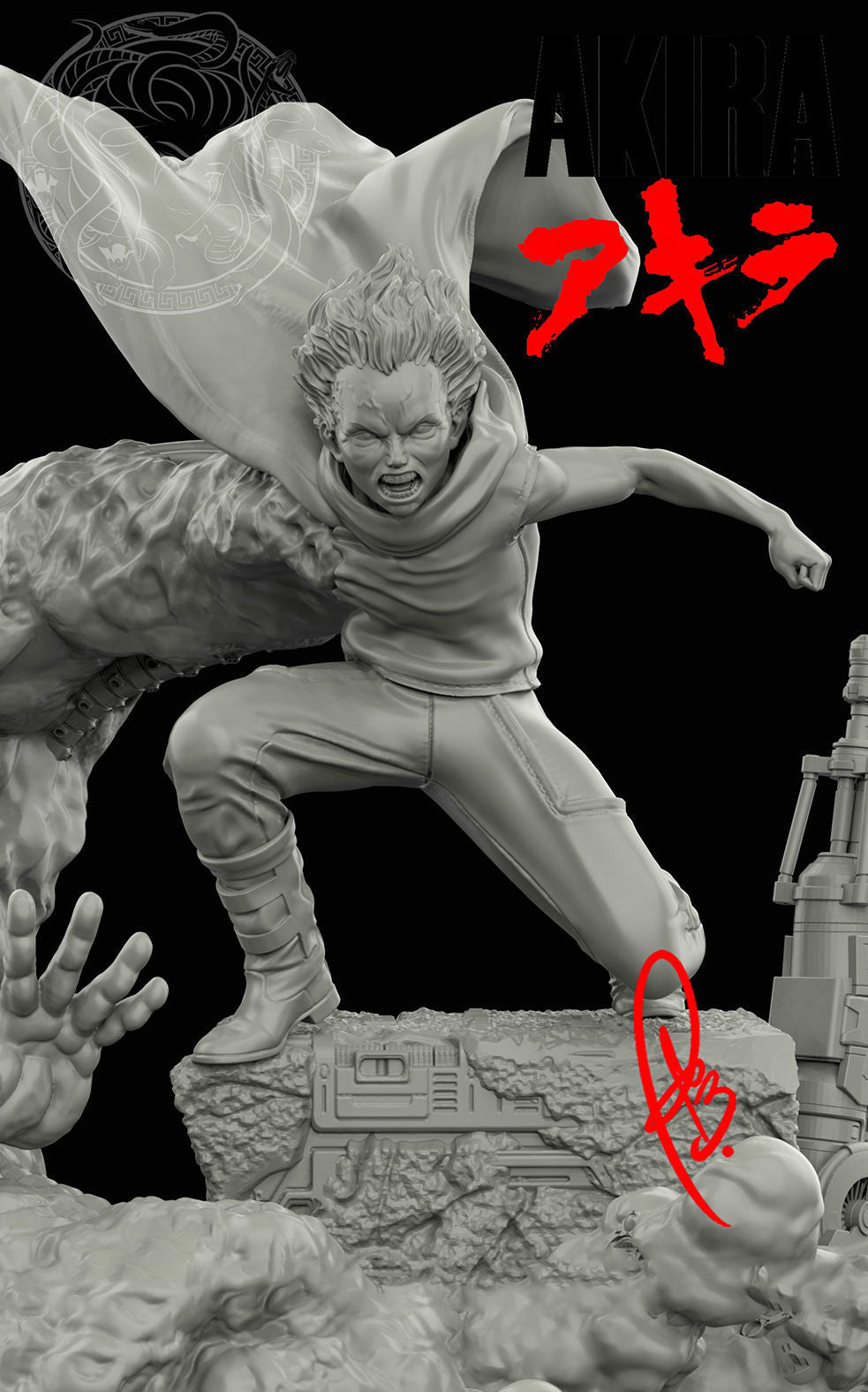 Tetsuo Shima Statue - Akira - Collectible Garage Kit