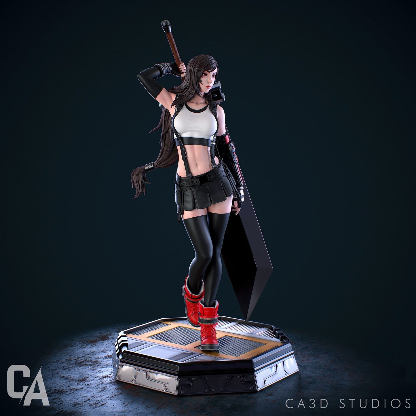 Tifa Lockhart Statue - Final Fantasy VII - Collectible Garage Kit