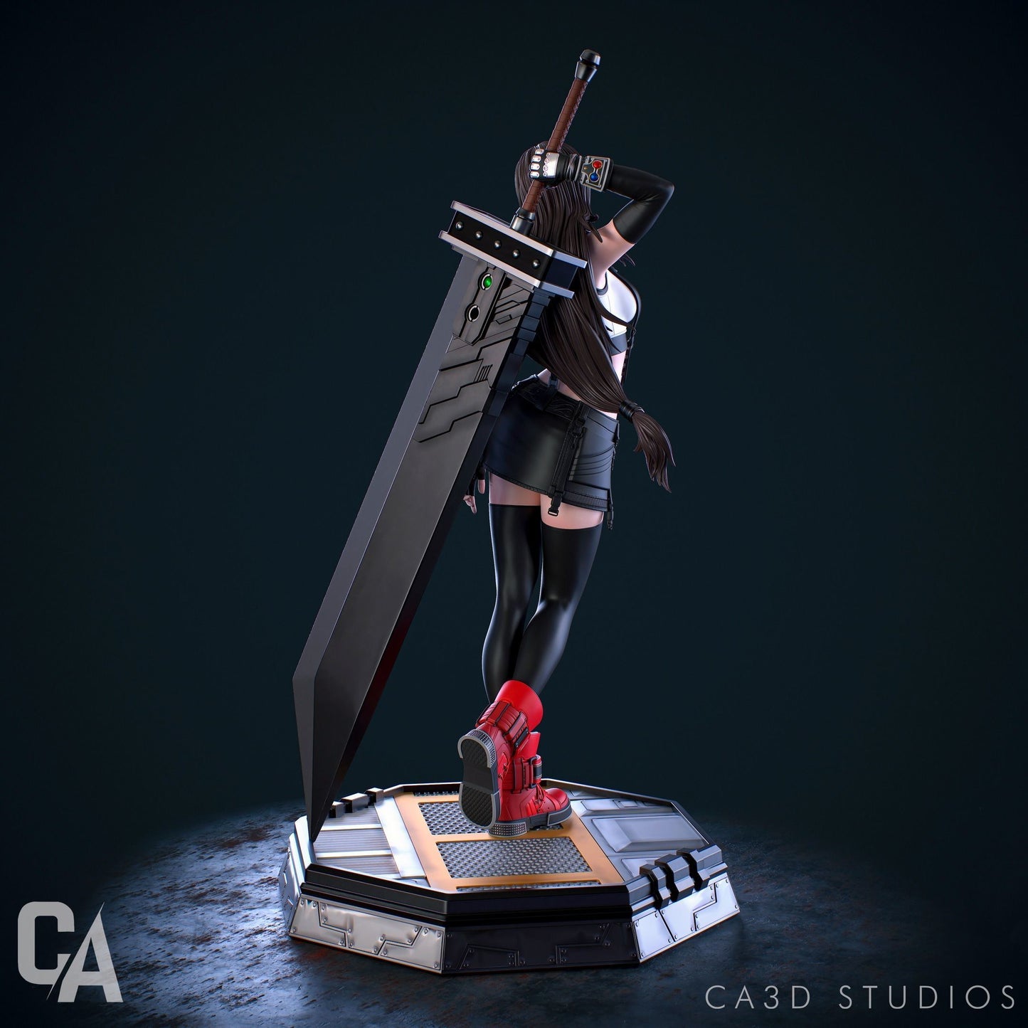 Tifa Lockhart Statue - Final Fantasy VII - Collectible Garage Kit