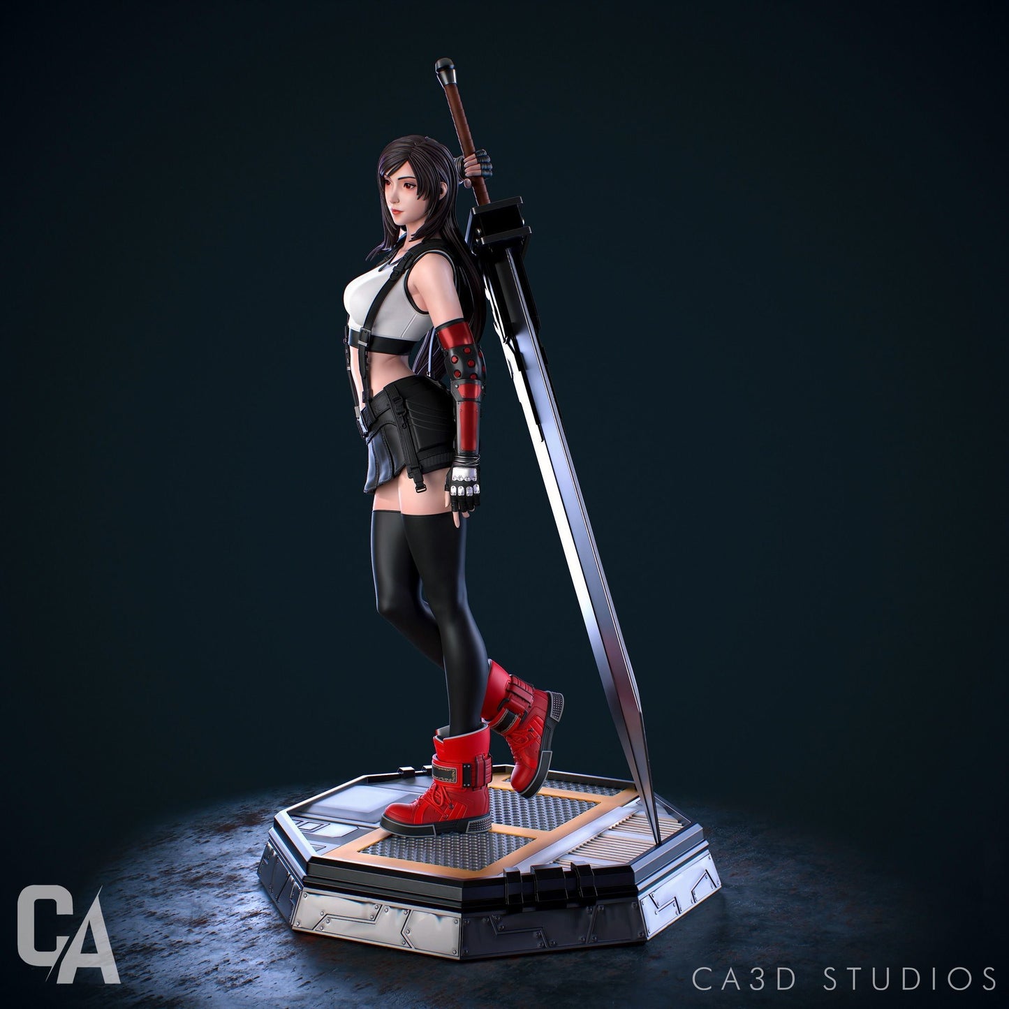 Tifa Lockhart Statue - Final Fantasy VII - Collectible Garage Kit