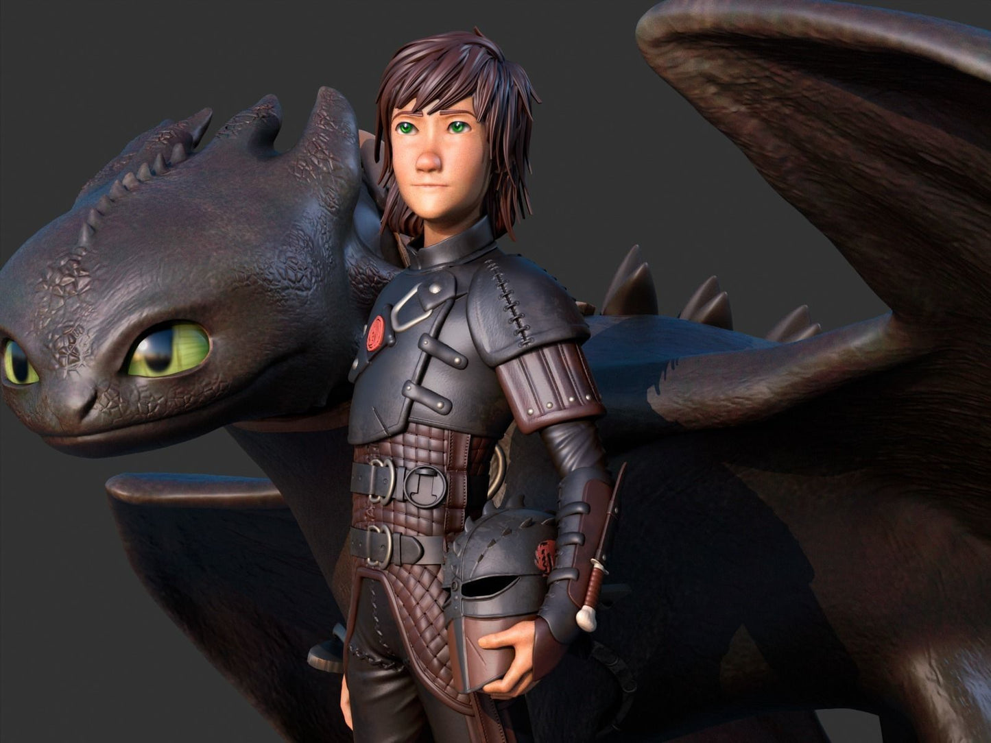 Toothless Statue - How to Train Your Dragon - Collectible Garage Kit