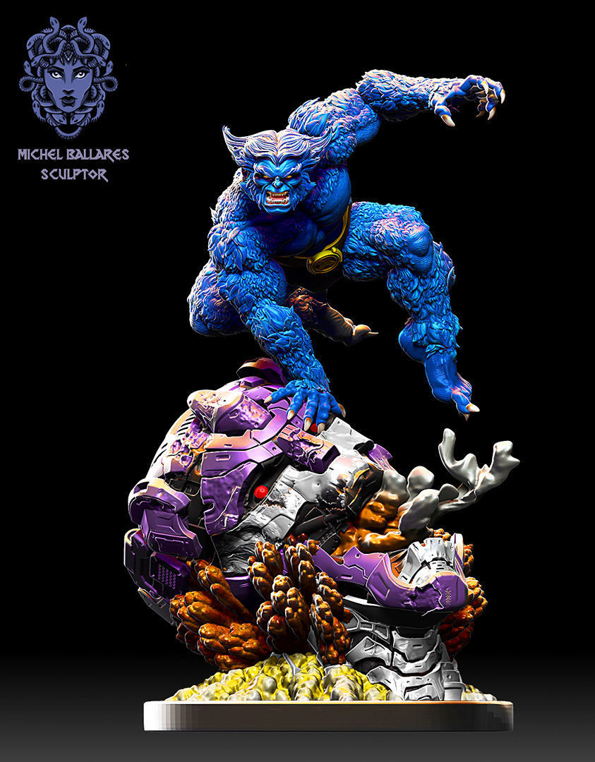 Beast Statue - X-Men - Collectible Garage Kit