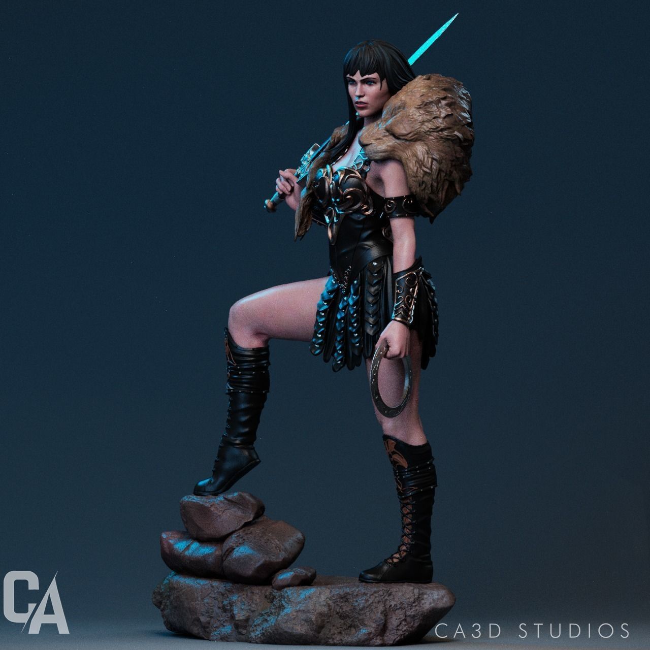 Xena Statue - Xena: Warrior Princess - Collectible Garage Kit