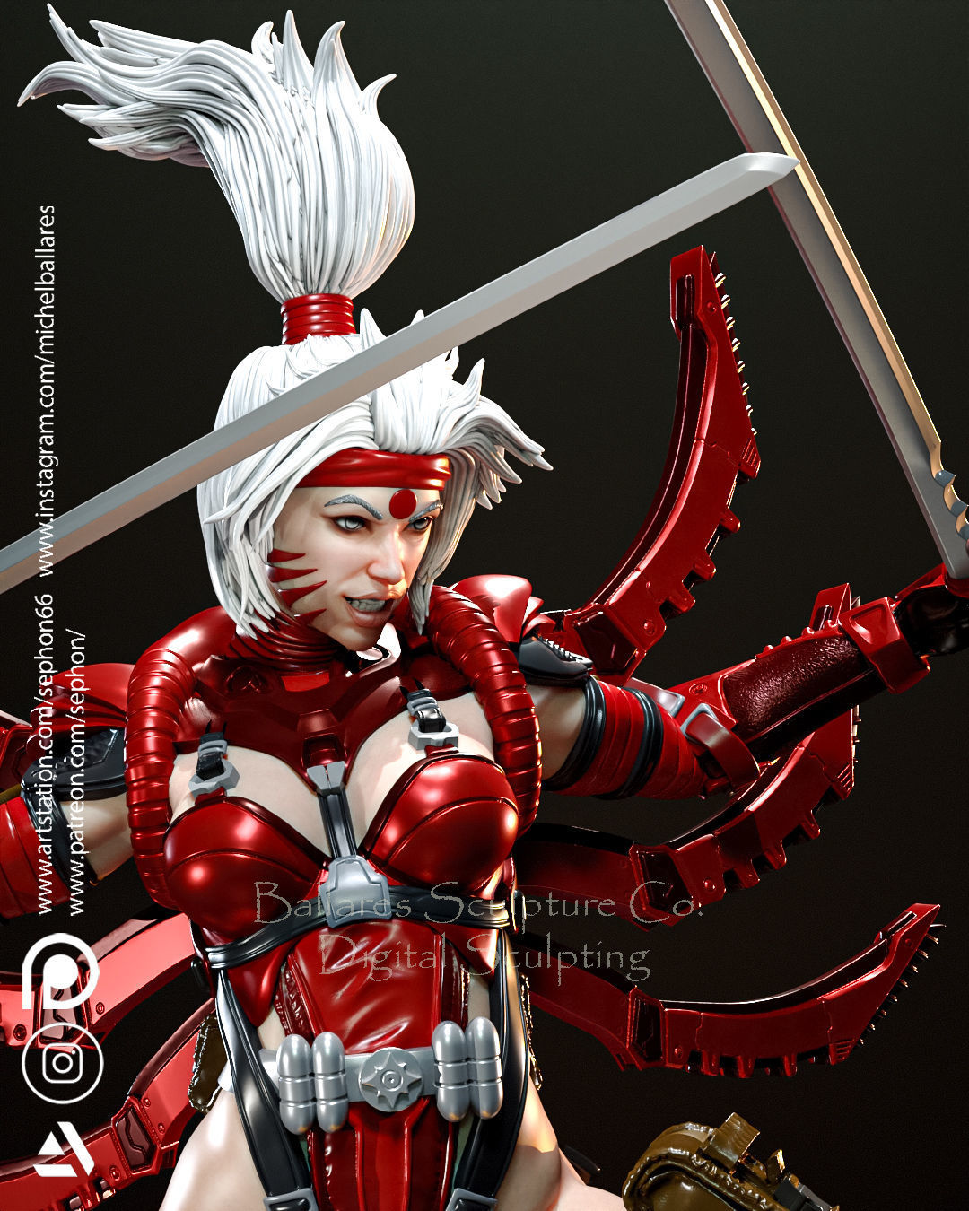 Zealot Statue - WildC.A.T.s - Collectible Garage Kit