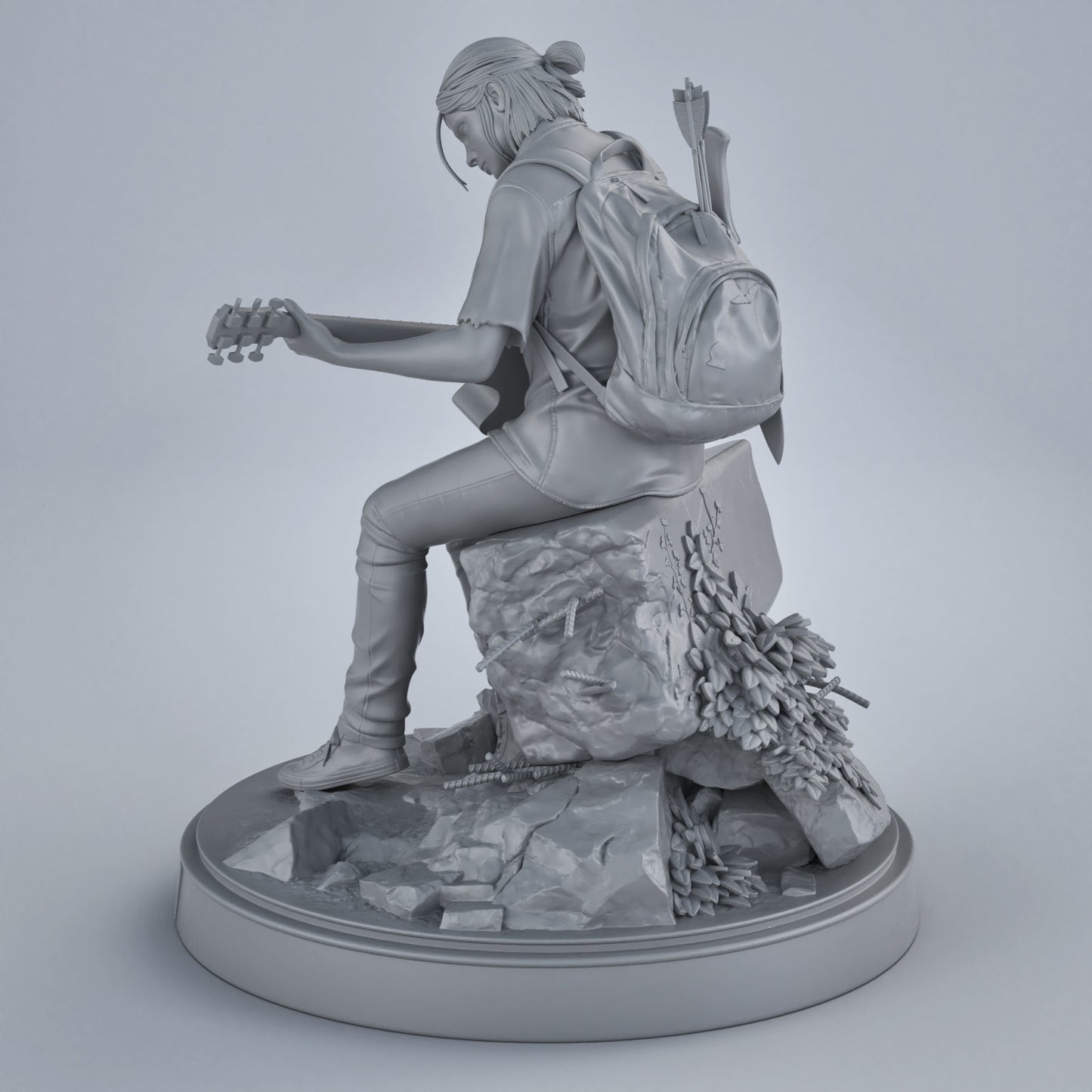 Ellie The Last of Us Part 2 3D model 3D printable